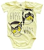 【日本未発売】LITTLE PILGRIM リトルピルグリム ベビー & キッズ 幼児 かわいい おしゃれ ロンパース ボディースーツ GUESS WHO? (6-12ヵ月)