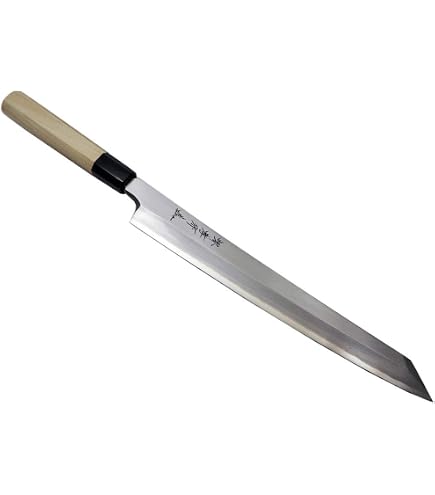 Amazon | 堺孝行 特上 切付包丁 24cm | Sakai Takayuki | 柳刃包丁