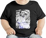 Scarlett Johansson Blue Dress オーガニックベビーTシャツ 12 - 18 Months