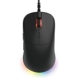 FANTECH ファンテック ゲーミングマウス Helios UX3V2 PixArt 3389 光学式 RGB搭載 日本国内正規代理店品 ブラック UX3V2 BK