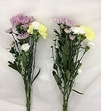 お彼岸　命日【送料無料】仏花　お墓　お仏壇 生花 お気軽スタンダード1対(2束) A-1