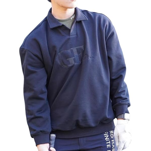 Amazon.co.jp: [ゴルフフリークス] GF logo sweat shirts