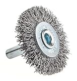 Forney 72251 Wire Wheel Brush, Coarse Crimped with 1/4" Hex Shank, 1-1/2" [並行輸入品]