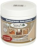 SamaN 160-051-472ml 1-Pint Interior Water Based Semi-Gloss Varnish [並行輸入品]