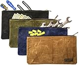 Readywares Waxed Canvas Zipper Tool Bags 4-Pack [並行輸入品]