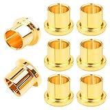 MONOSTORE RCA端子 スピーカー キャップ アンプ オーディオ プロテクター ジャック カバー プラグキャップ プラグカバー ピンジャック 金8個