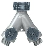 Gilmour Full Flow Poly 2-Way Connector AY2FF Teal/Black [並行輸入品]