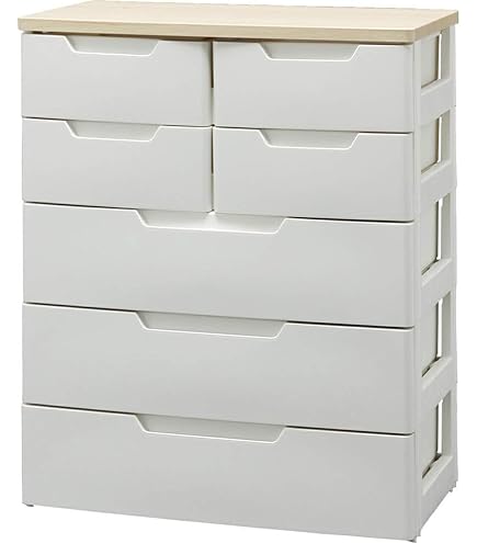 Amazon｜ニトリ(NITORI) ハイチェスト カレナ 80HC DBR 503661