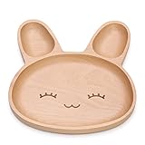 SGFY 木製　ベビー用品　ベビー食器セット　離乳食セット、スプーンとフォーク付き