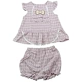 【秋冬物】(日本製) Pample Mousse(パンプルムース) アーガイルJQリボンミルキースーツ 80cm /PP NO.DP-53404