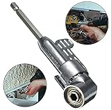 KRW 電動ドライバー L型アダプター ビットソケット 六角柄 6.35ｍｍ キーレスチャック 六角エクステンション レンチ ドライバー ビット ホルダー