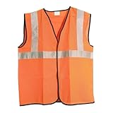 SAS Safety 692-1210 ANSI Class-2 Safety Vest, Orange, X-Large by SAS Safety