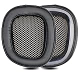 ZMHJY イヤーパッド イヤークッション for Logicool G433 G233 G-pro G533 G231 G331 ヘッドホン 交換用 パッド black