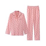 ALUP- 秋と冬 - パジャマホームサービス綿のかわいい漫画の家庭用服 ( 色 : ピンク ぴんく , サイズ さいず : M )