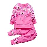 (ベビーゴー)babygo キッズ ベビー セットアップ トレーナー＆ズボン 2点セット ベビー 服 女の子 バラレッド 100