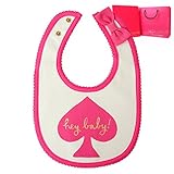 [ギフトラッピング済] (ケイトスペード ニューヨーク) Kate spade new york HEY BABY!BIB ビブ スタイ よだれかけ ショップバッグ付 (オフホワイト)