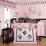 Geenny Boutique Butterfly 13 Piece Baby Crib Bedding Set by GEENNY [並行輸入品]