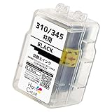 Inc.com BC-310 BC-345 共用 (PGBK/顔料ブラック) 互換 詰め替え インク １本セット ISO14001/ISO9001認証工場生産 国内梱包再検品 キヤノン 用 310 345