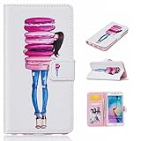 Samsung Galaxy S6 Edge 手帳型 ケース Zeebox 高品質 落下防止 保護カバー 財布型ケース カード収納ホルダー マグネット式 Samsung Galaxy S6 Edge 