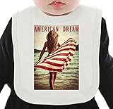 SOULSTAR American Dream Babe ネクタイを有する有機ビブ Medium