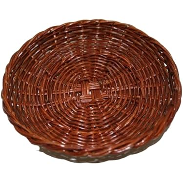 木製黒摺り茶托5客揃い 木製黒摺り茶托5客揃い