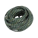 uxcell 編組スリーブ ポリエチレンテレフタレート DVIワイヤネット 5m全長 8mm直径 多色 PET