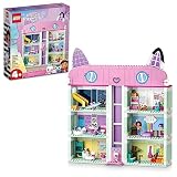 LEGO ギャビーのドールハウス組み立ておもちゃ - ごっこ遊びトイ フィギュア & プレイセット 女の子&男の子用 対象年齢4歳以上 誕生日プレゼント - 8部屋のドールハウス ミニフィギュア4体付き - 10788
