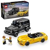 LEGO スピードチャンピオン メルセデスAMG G 63 & メルセデスAMG SL 63 組み立ておもちゃ - キッズごっこ遊び おもちゃ 車 男の子 女の子 対象年齢10歳以上 - クリスマスギフト - 76924