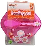 Vital Baby Baby's 1st Feeding Set, Pink by Vital Baby [並行輸入品]