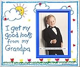 I Get My Good Looks from My Grandpa - Picture Frame Gift by Expressly Yours! Photo Expressions [並行輸入