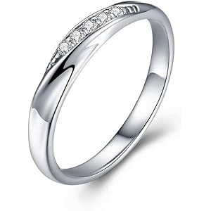 JUDYの秘密スワロフスキージルコニア 純銀製指輪 高級感 レディースリング キラキラ 結婚指輪 婚約指輪…