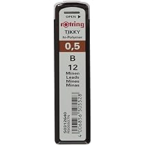 Amazon.co.jp: ロットリング シャープペンシル用替芯 0.5mm HB S0 312 