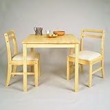 弘益　KOEKI　ダイニング3点セット（テーブル×1、チェア×2）　ナチュラル　DTS-7575(NA)