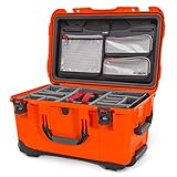 Nanuk 938-6003 防水ハードケース 蓋オーガナイザーとパッド入り仕切り付き - オレンジ