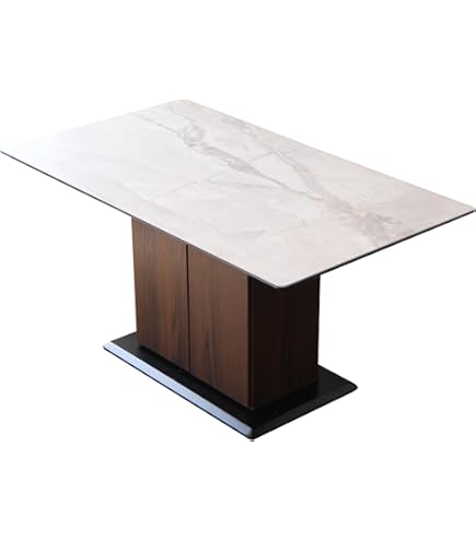 Amazon｜ダイニングテーブル セラミック 天板 セラミックテーブル 収納