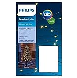 Philips 90ct. LED Shapable Dewdrop Lights - Warm White【クリスマス】【ツリー】 [並行輸入品]