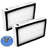HQRP 2-Pack filter s fits Panasonic MC-V194H/MCV194H Replacement for Vacuum Cleaners + HQRP Coaster