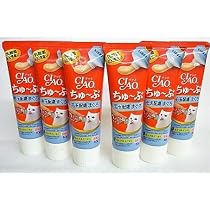 Amazon.co.jp: 【セット販売】チャオ ちゅ～ぶ 毛玉配慮 まぐろ 80g×6