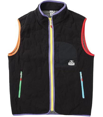Amazon.co.jp: チャムス（CHUMS） ブービーステッチ フリースベスト