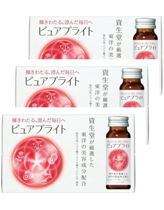 Amazon.co.jp: 資生堂ピュアホワイトドリンク 50mL×30本 : 食品・飲料