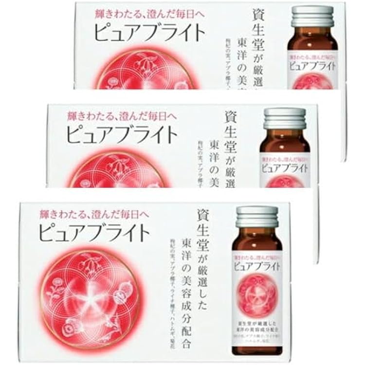 Amazon.co.jp: 資生堂ピュアホワイトドリンク 50mL×30本 : 食品・飲料