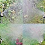 Fenteer 灌漑用　スプレーノズル　真鍮　2x1.5x1.5cm　　庭園　草　芝生　スプリンクラー　高品質