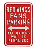 レッド翼ファンスチール駐車場サイン