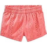 OSHKOSH(オシュコシュ) プルオンアイレットバブルショーツ コーラル ボトムスショートパンツ 18ヶ月【並行輸入】