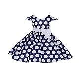 Burning Go ベビー ドレス 水玉 ガールズ ワンピース リボン 蝶結び付き エレガント 演出服