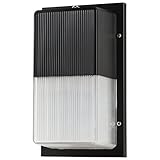 Sunlite 88102 15ワット120 – 277-volt LED壁パック器具withポリカーボネートガラス 88102-SU 1