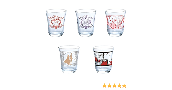 Amazon 一番くじ Fate Extra Last Encore D賞 グラス 全5種 アニメ 萌えグッズ 通販