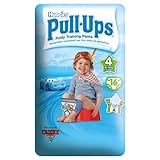 Huggies Pull-Ups Disney-Pixar Cars Boy 4 8-15kg, 18-33lbs 16 Potty Training Pants 6 x 16s by Huggies