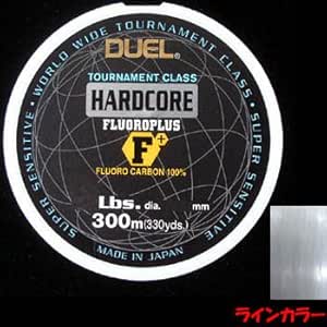 Amazon Duel デュエル フロロカーボンライン ハードコア フロロプラス 300m 12lb Duel デュエル ライン