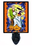 ハロウィンナイトライト – フランケンシュタインハロウィンかぼちゃ – LEDナイトライト